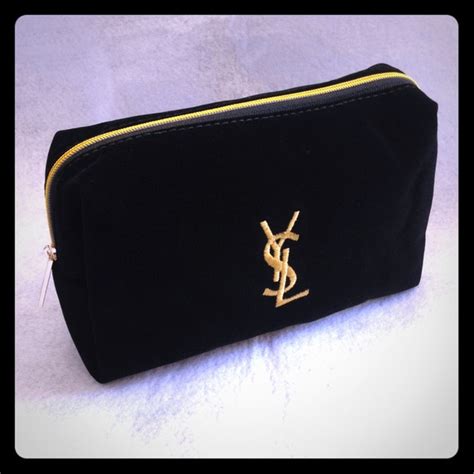 yves saint laurent makeup bag.